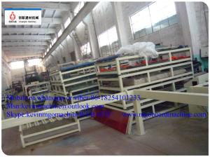 China Frequency 50HZ Fireproof MgO Board Production Line for Wall panel making factory