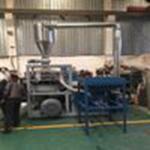 EVA / PET / PVC Pulverizer Machine High Speed Rotation Of Spindle Cutter