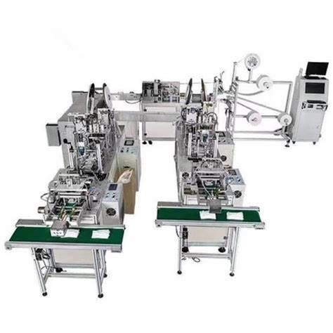 Intelligent Nonwoven Fabric Surgical Face Mask Making Machine