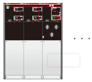 China Metal Enclosed Gas Insulated Switchgear Safety Mechanical Interlocking 12kV-40.5kV factory