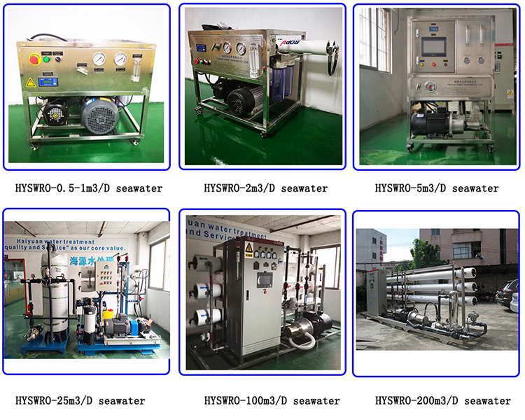 99.7% Rejection Reverse Osmosis RO Plant Desalination Plant 25m3hr
