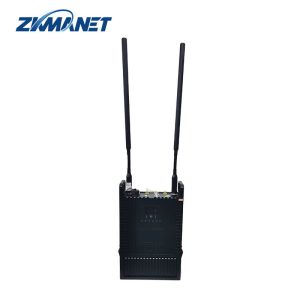 1.4GHz 82Mbps 2T2R Manpack IP Mesh Radio Video Data Transceiver