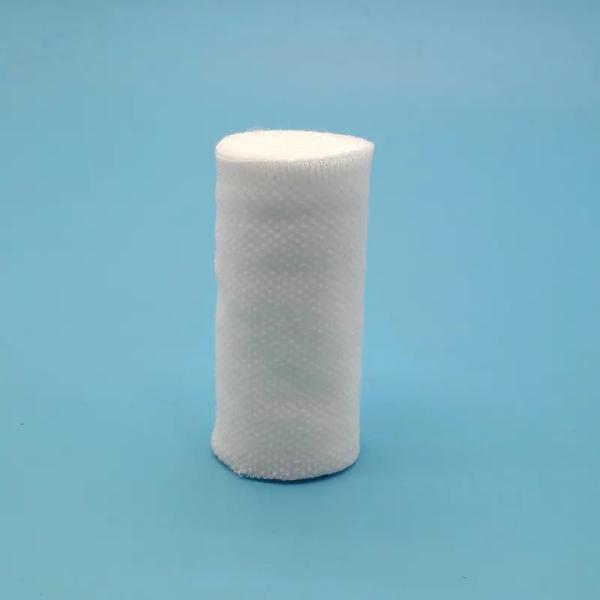 China Bleached Elastic Gauze Bandage First Aid Sterile PBT Bandage factory