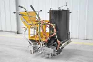 China Hunds Pushing Thermoplastic Road Marking Machine 100- 500mm Width Line factory