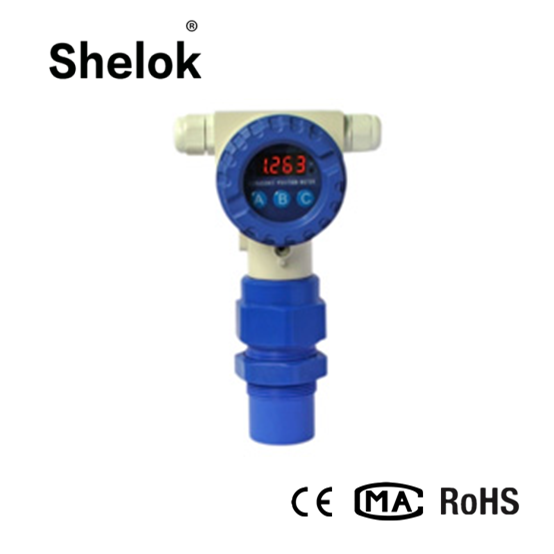 Ultrasonic 2m-30m ±0.3%F.S water fuel tank digital level meter