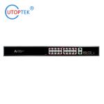 10/100/1000M 16xPOE+2UTP+2SFP IEEE802.3af/at 30W POE Etherent switch for CCTV
