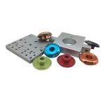 4 Axis Center CNC Lathe Machine Parts For Hardened Aircraft Metals