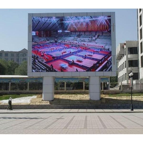 Advertising LED ScreensIP65 P10 Outdoor LED Display Screens Fixed Cabinet 960x960mm Advertising LED Panels
