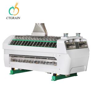 China Green And White Color Flour Mill Plant Machine FQFD 38 x 2 x 3 Purifier factory