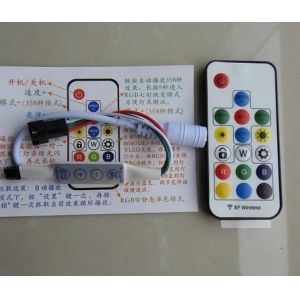 China IR Remote Control + Manuel Button Control Pixel SPI mini Controller on sale