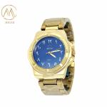 Customized OEM LOGO Alloy Bezel Quartz Wrist Watch