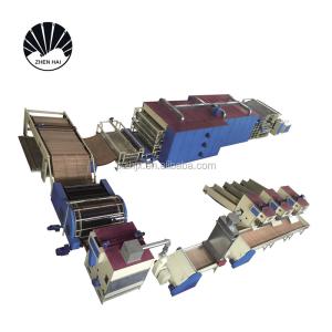 China Nonwoven Spray Polyester Fiber Pet Wadding Production Line 80kg H factory