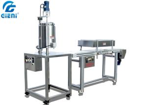 China Cosmetic Lipstick Pouring Making Machine 1 Nozzle Lipstick Filling Machine factory