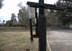 Adjustable In Ground Basketball Hoop 72 Inches Backboard Hoop Stand System