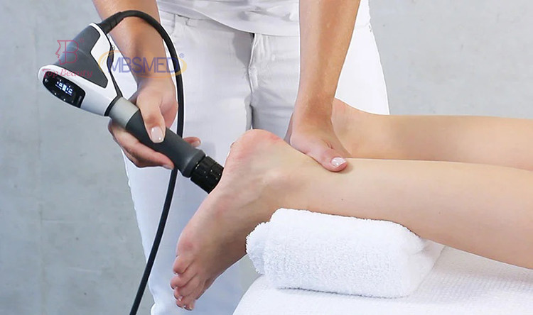 Back Bone Pain Shock Wave Physiotherapy Machine 21HZ Frequency