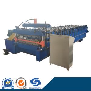 China Ce Certificate Double Layer Metal Roofing Sheet Glazed Tile Roll Forming Machine factory