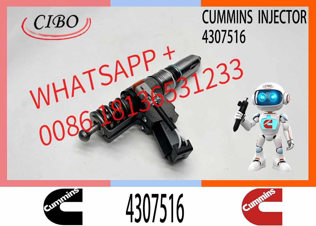 Fuel Injector for Cummins N14 3076050 4307516 3087560 4384360 3411760 3411765 Injector Nozzle diesel Engine Spare Parts