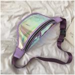 Fashion Laser Waist Bag Transparent All-Match Bag New Waist Bag Ins Women'S