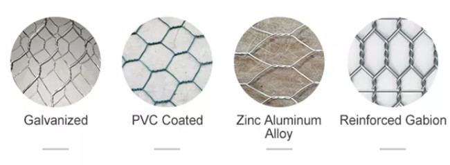 8x10cm Hole Gabion Mesh Basket Galvanized Anti Corrosive Stone Filled Q195