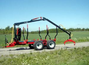 China ZM10006 Log trailer crane for forestry industry factory