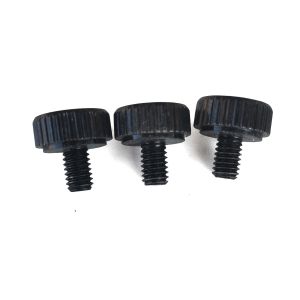 China Big Roller Head Flower Thumb Screw Straight Grain Carbon Steel on sale