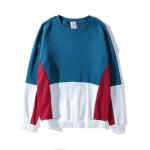 100% Cotton Mens Oversized Pullover Hoodie Dropped Shoulder Stitched O Neck
