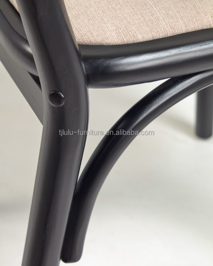 Hotel Restaurant Furniture Modern Customize Upholstery Cotton Cover Dining Chair for Sturdy in Hotel