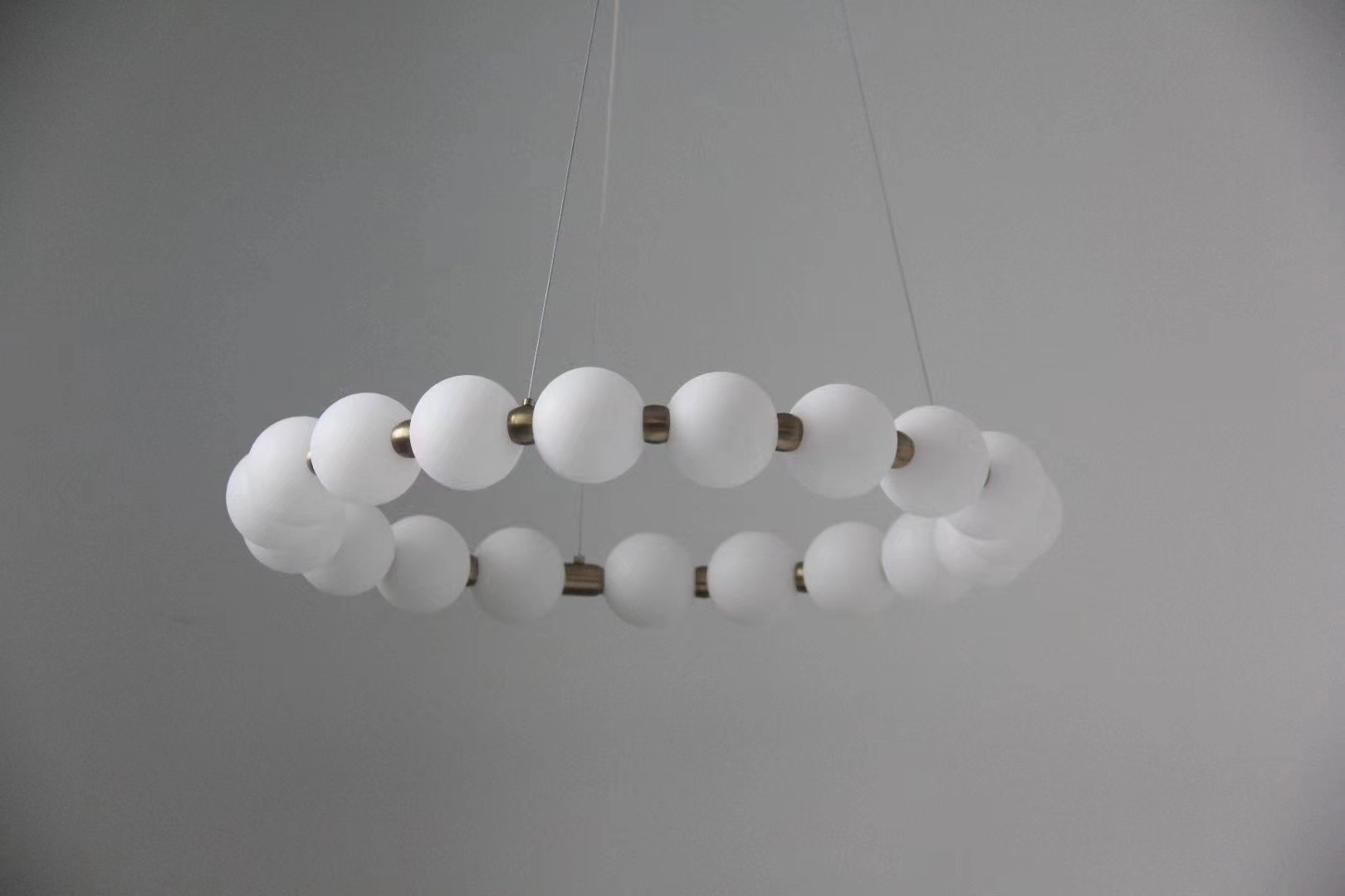 Glass Ball Dining Room Bedroom Study Dining Room Coffee Bar Decoration Lamp Hanging Kitchen Lamp