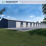 Customized High Quality Prefab Steel Building Construction Building Garage Shed