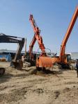 Three-stage Excavator Long Reach Boom Long Reach Telescopic Arm Suitable For All
