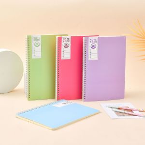 Self-Adhesive A5 Customized Hardcover Spiral Journal Planner Notebook for