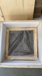 China Tin Plated Steel Honeycomb Waveguide Air Vents Shielded Mri Rf factory