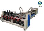 High Speed Corrugated Box Gluing Machine , Carton Box Forming Machine