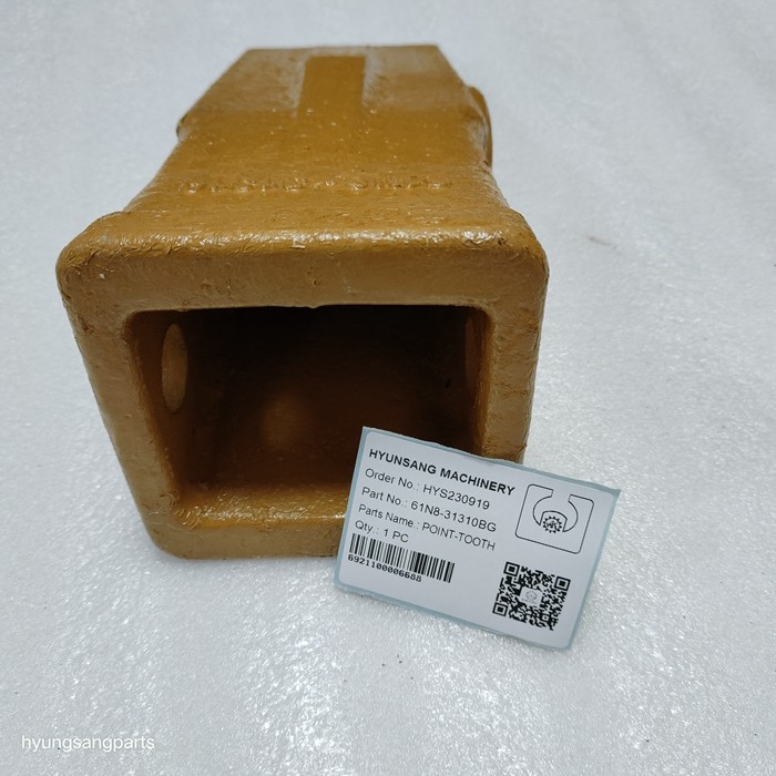 Excavator Parts Bucket Tooth 61N8-31310BG For R290LC7 R290LC7A R300LC7 R305LC7 R320LC7