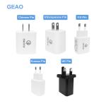 5V 3A GaN Fast Charger PD 20W GaN Usb C Charger With Fireproof PC Material
