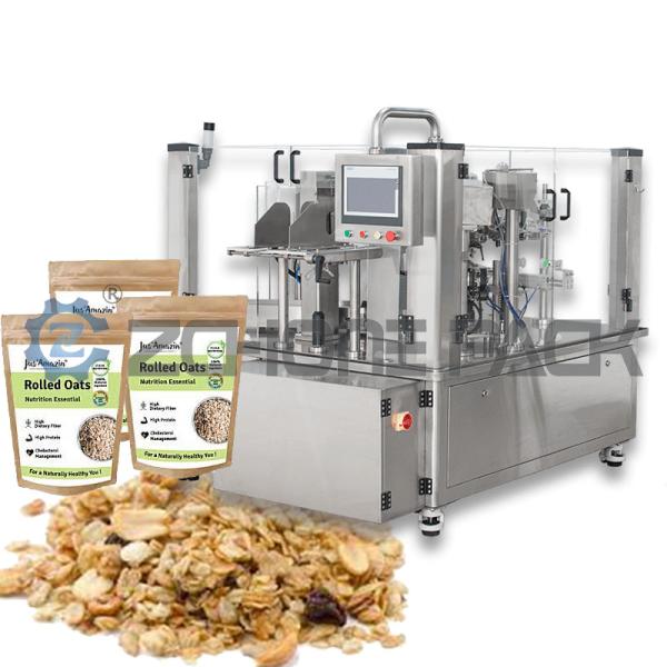 China Solid Granules Multi-functional Automatic Multi-station Bag Packing Machine factory