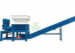 Automated PET Plastic Shredder Machine For Pipes / Profile High Performance