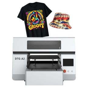 China A2 Direct to Garment Printer Textile DTG Machine for Custom T-Shirts factory