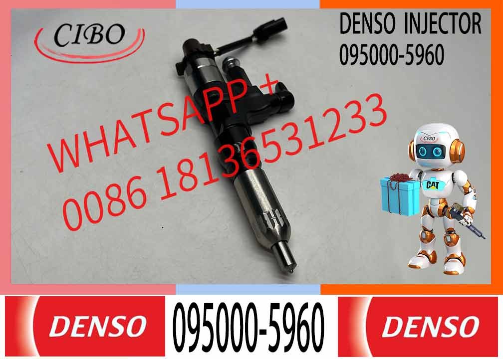 Diesel Fuel Injector 095000-5960 095000-5963 23670-E0300 23670-E0301 for TOYOTA Hilux 1KD-FTV Engine