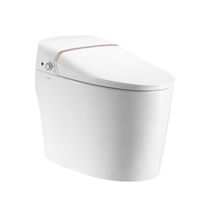 China Air Dry Functional Modern Smart Toilet , Siphonic Self Heating Toilet Seat factory