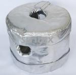 Silicone Rubber Coated Fiberglass Fabric For Removable Insulation Jacket And