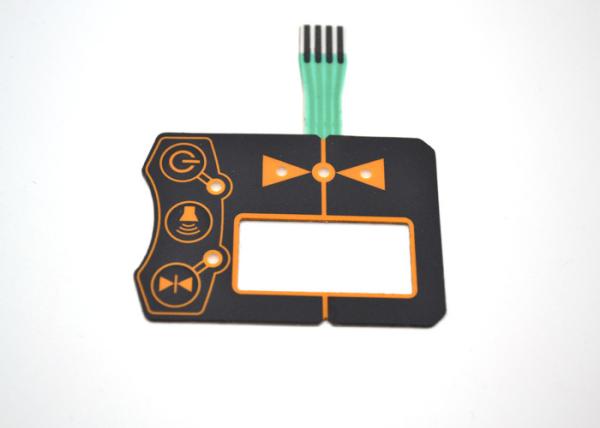Push Button Tactile Membrane Keyboard , Membrane Type Touch Switch Oil