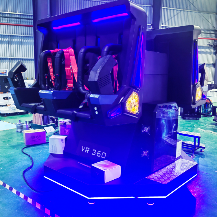 Electricity Powered VR 360 Simulator Durable For Thrilling VR Roller Coaster Games