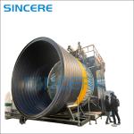 Plastic HDPE Spiral Winding Extrusion Pipe Machine Production Line Chemical
