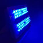 LED RGB Flood light 80W high lumen for outdoor lighting fixture.