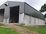 Livestock Shelter Dairy Farm Barn Steel Structure Cow Shed for Live Cattle