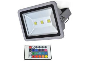 China 50w Cob Waterproof Ip65 Rgb Led Flood Light , Commercial Outdoor Led Floodlights factory