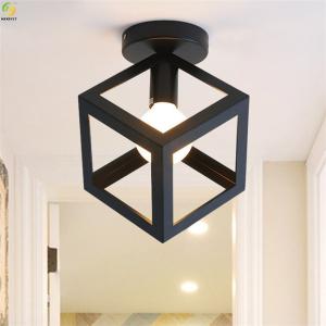 China Iron Pendant Light Home Art Baking Paint Black LED Nordic Pendant Light factory