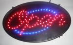 Led Open sign oval