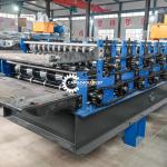 Corrugated / IBR Double Layer Roofing Sheet Roll Forming Machine 8-12m/min
